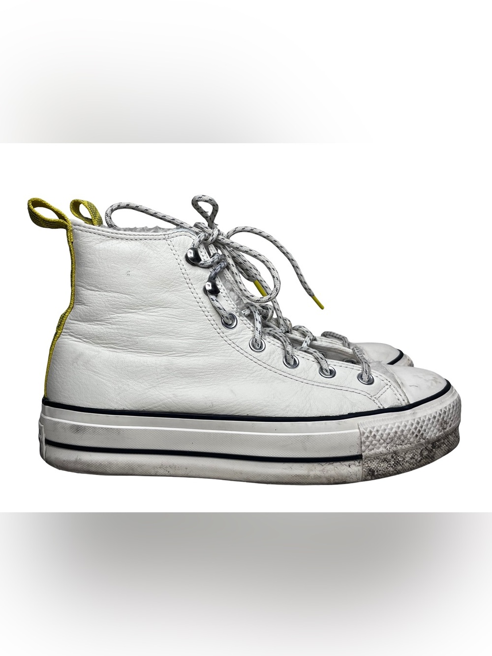 Converse Chuck Taylor All Star Lift Hi Sherpa Lined Y2K Platform Sneakers